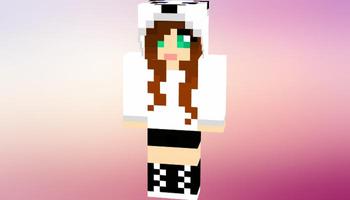 برنامه‌نما Mo Girl Skins for Minecraft عکس از صفحه