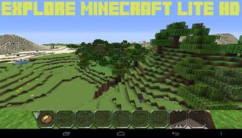 Explore Minecraft Lite HD Affiche