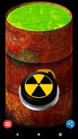 Nuclear Alarm Button Affiche