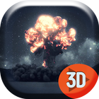 Nuclear Explosion Live Wallpap biểu tượng