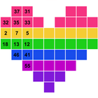 Number Color Puzzle Game endless puzzle Zeichen