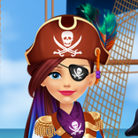 ”Pirate Style Girls Dress Up