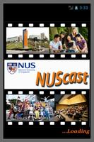 NUScast Plakat