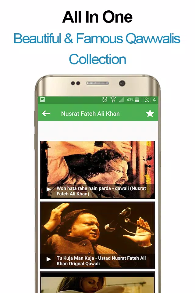 All Qawwali Classical and New Mp3 Audio Collection APK for Android Download