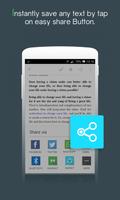 Easy Share - Save Text syot layar 2