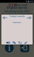 3000 most used English words L screenshot 1