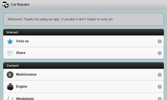 Car Repairs capture d'écran 3