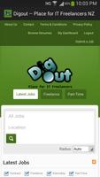 Digout - IT Freelancers NZ الملصق