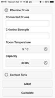 Chlorine Calculator capture d'écran 2