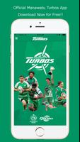 Manawatu Turbos Rugby Cartaz