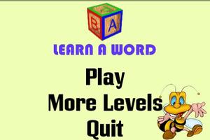 Learn A Word-poster