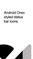 Oreo Status Bar Icons Komponen پوسٹر