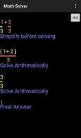 Math Solver capture d'écran 3