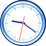 Custom Analog Clock App icône