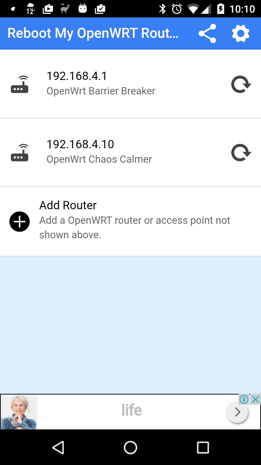 Reboot My OpenWRT Router for Android - APK Download