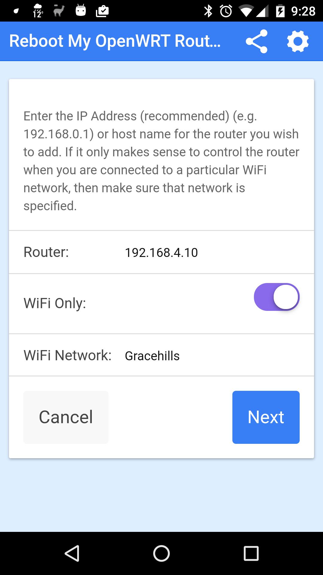 Reboot My OpenWRT Router for Android - APK Download
