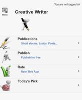 Creative Writer ภาพหน้าจอ 1