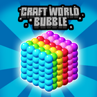 Craft World Bubble Shooter icône