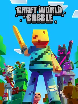 Screenshot 1 for Craft World Bubble Shooter