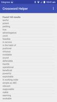 Crossword Helper screenshot 1