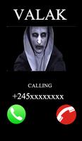 Prank call from valak call plakat