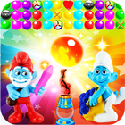 Bubble Shooter-Smurf Bulls 2018 icône