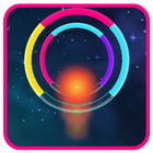 آیکون‌ Color Bounzy ballz: tap to switch & hop