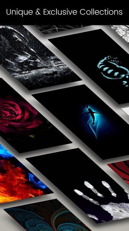black wallpapers and lockscreen hd APK pour Android Télécharger