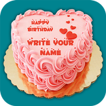 Name on Birthday Cake