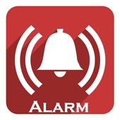 Anti theft alarm icon