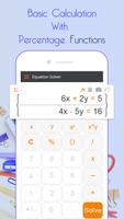 Smart Calculator – Take Photo to Solve Math captura de pantalla 1