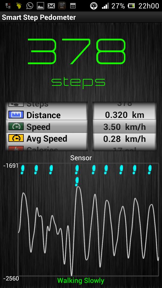 Smart pedometer Smart pedometer