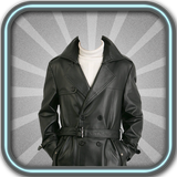 Man Trench Coat Photo Suit icône