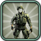 SWAT Man Photo Suit ikon