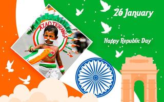 Republic Day Photo Frame - 26th january 2018 poster