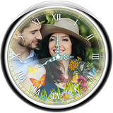 Photo Clock Live Wallpaper icône