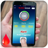 Blood Sugar Tracker: Finger! Zeichen
