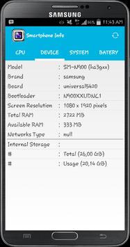 Hardware Info Android Phone screenshot 1