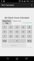 Bit Check Count Calculator Cartaz