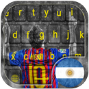 Messi wallpapers keyboard themes free-APK