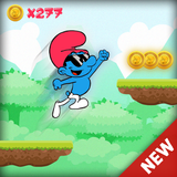 Running Smurf icon