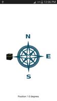 برنامه‌نما Qibla Compass عکس از صفحه