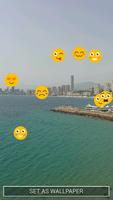 Emoji Bouncing Live Wallpaper syot layar 2