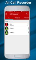 Hidden Call Recorder - All Call Recorder capture d'écran 1