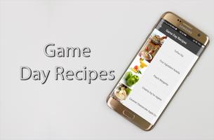 Game Day Recipes الملصق