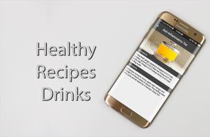 Healthy Recipes Drinks syot layar 2