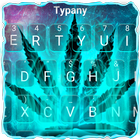 Smoky color parallax Keyboard Theme ไอคอน