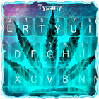 Smoky color parallax Keyboard Theme icône