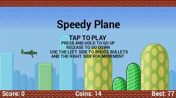 Speedy Plane Affiche