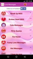 Love Sms , Messages 2017 Affiche